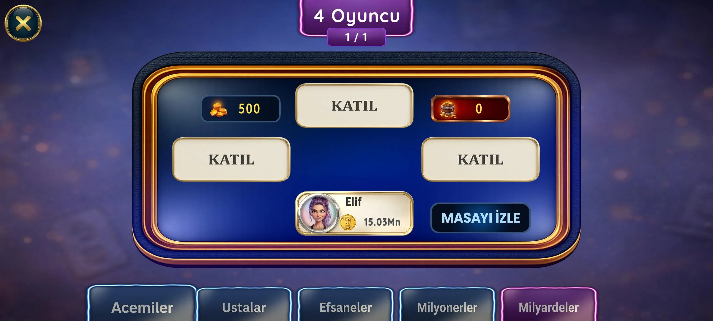 Okey Şamata - Sesli Sohbet screenshot