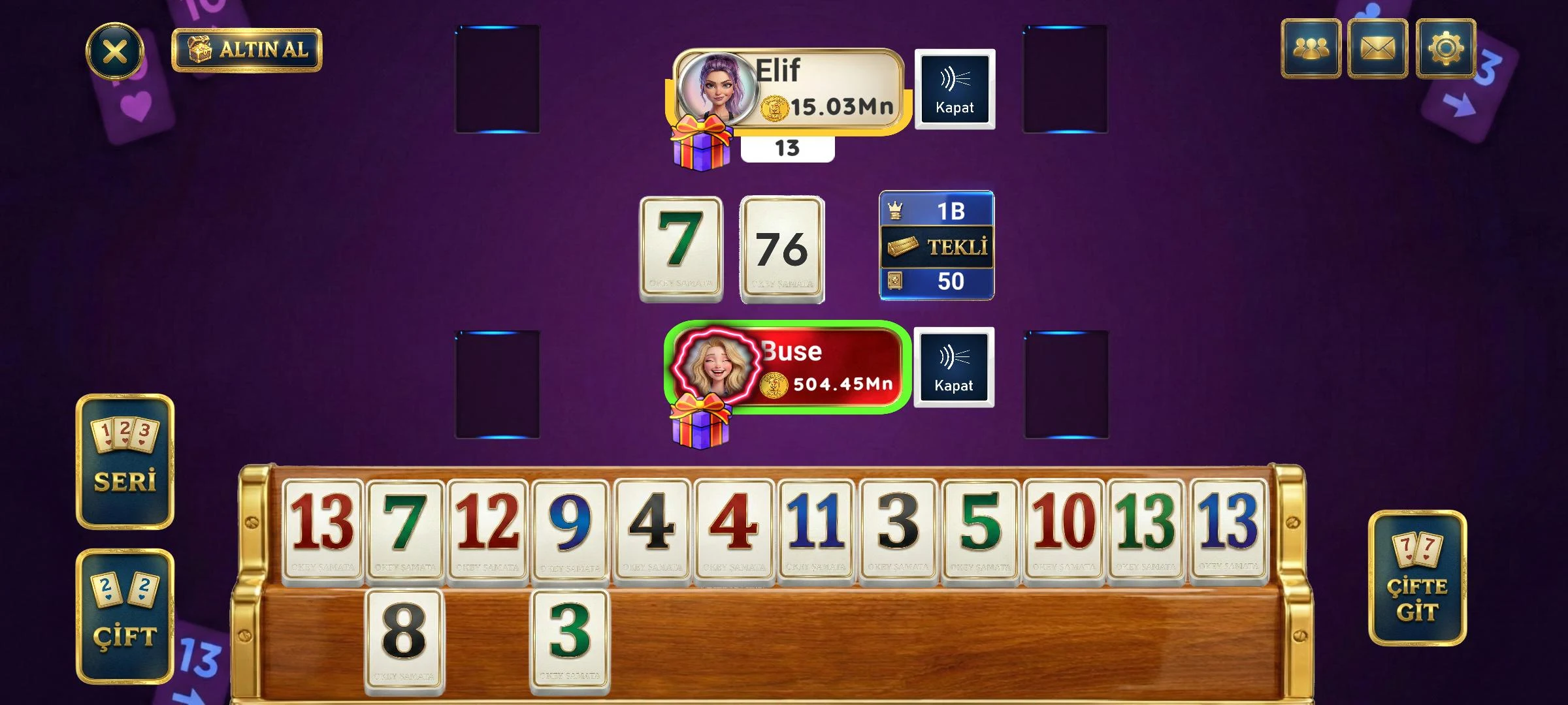 Okey Şamata - Sesli Sohbet screenshot
